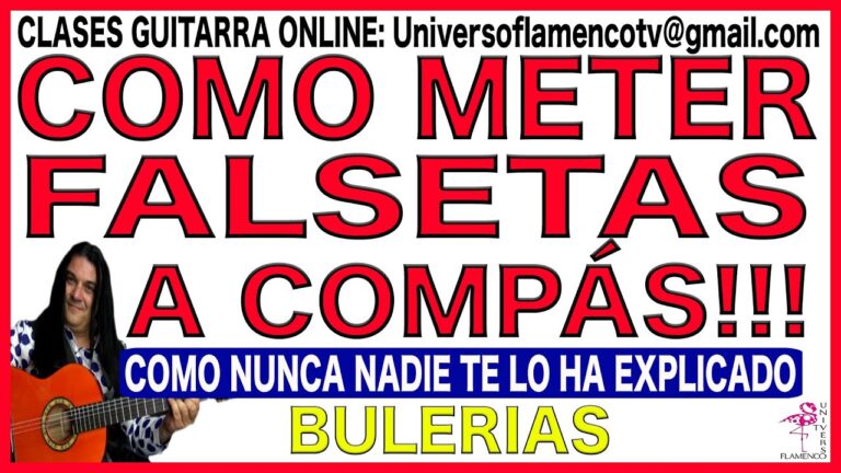 Interpretaci&oacute;n de la falseta flamenca: t&eacute;cnicas y consejos