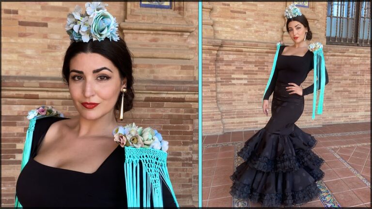 Tendencias en Diseños de Moda Flamenca con Tocados de Flores