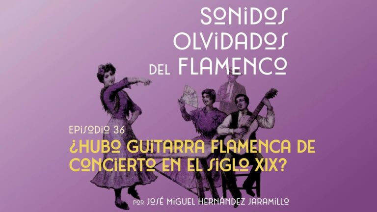 La evoluci&oacute;n de la guitarra flamenca en el escenario